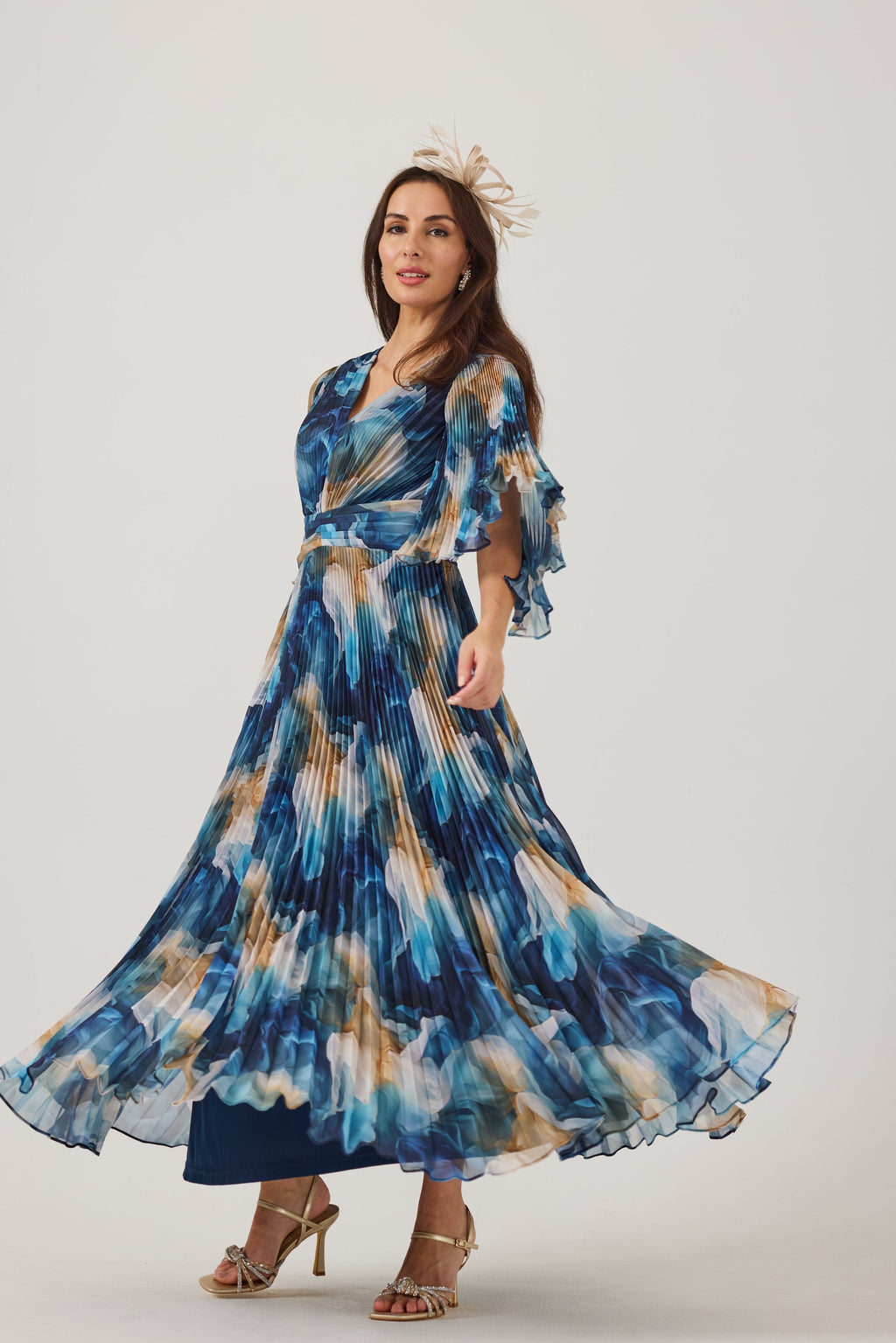 Alice blue print dress.