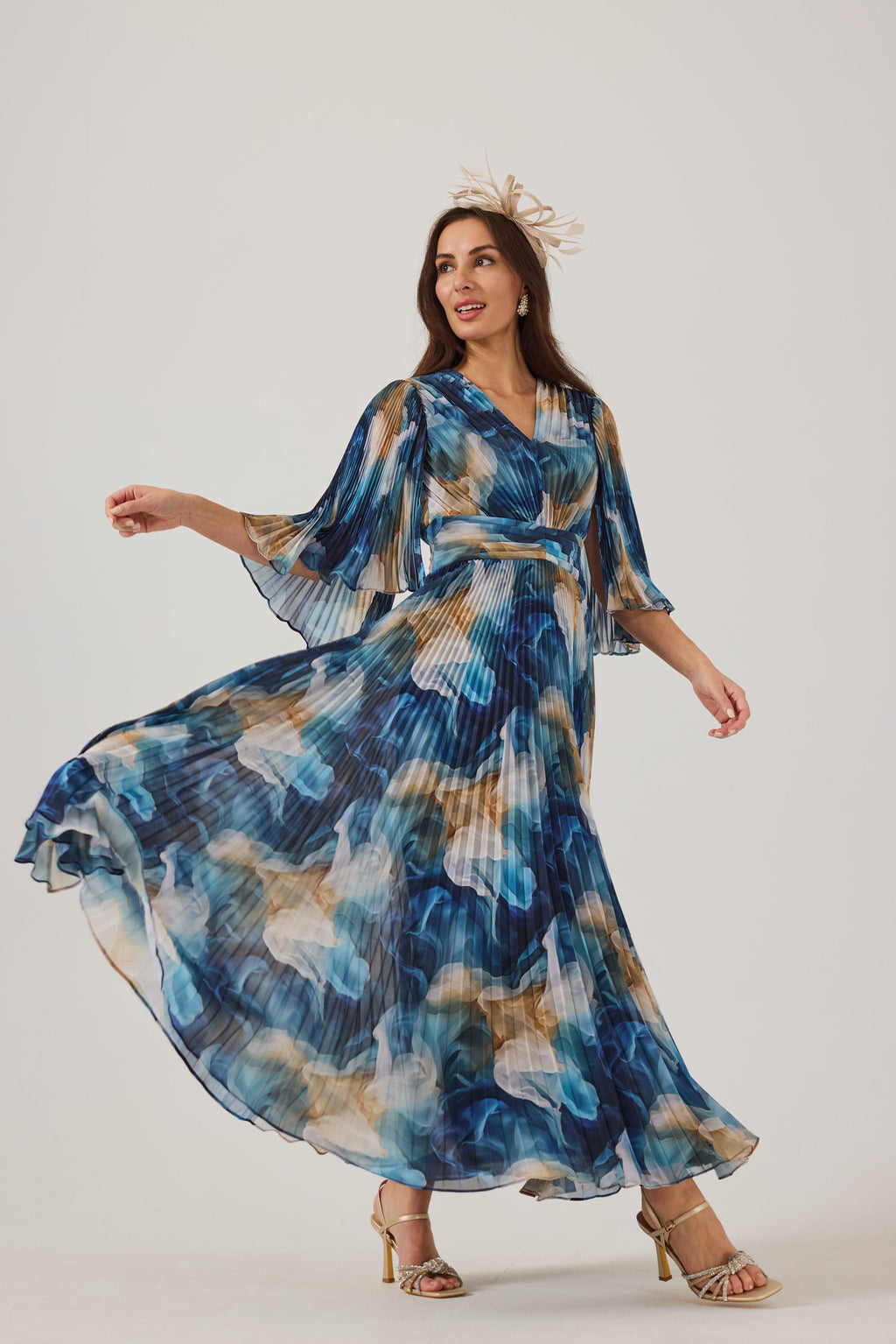Alice blue print dress.
