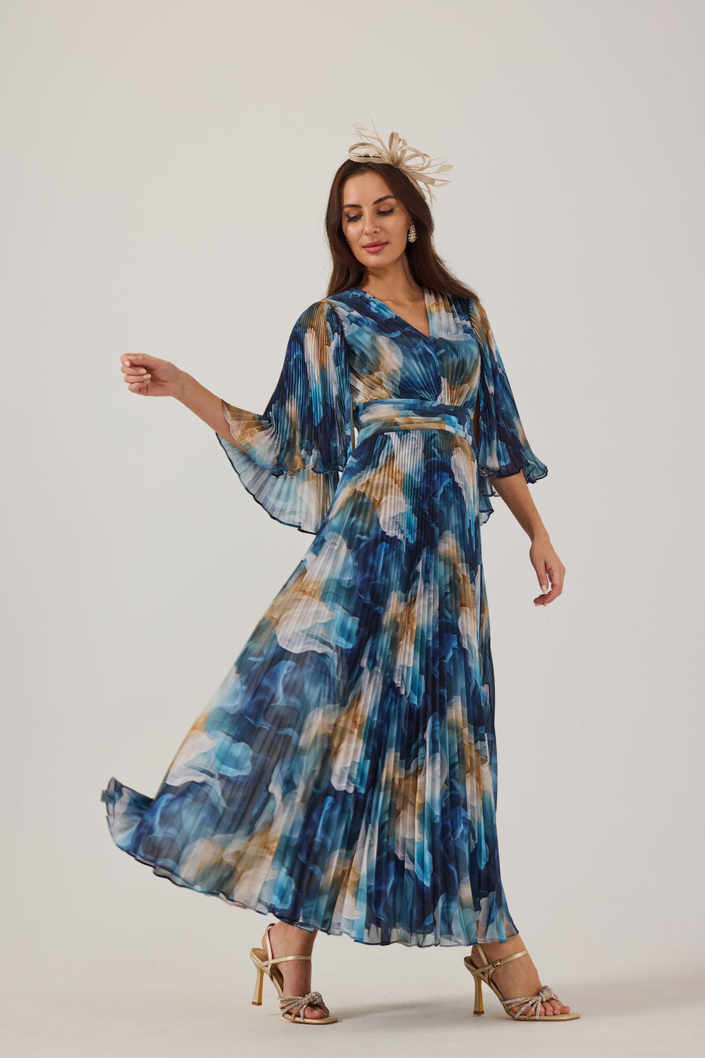 Alice blue print dress.