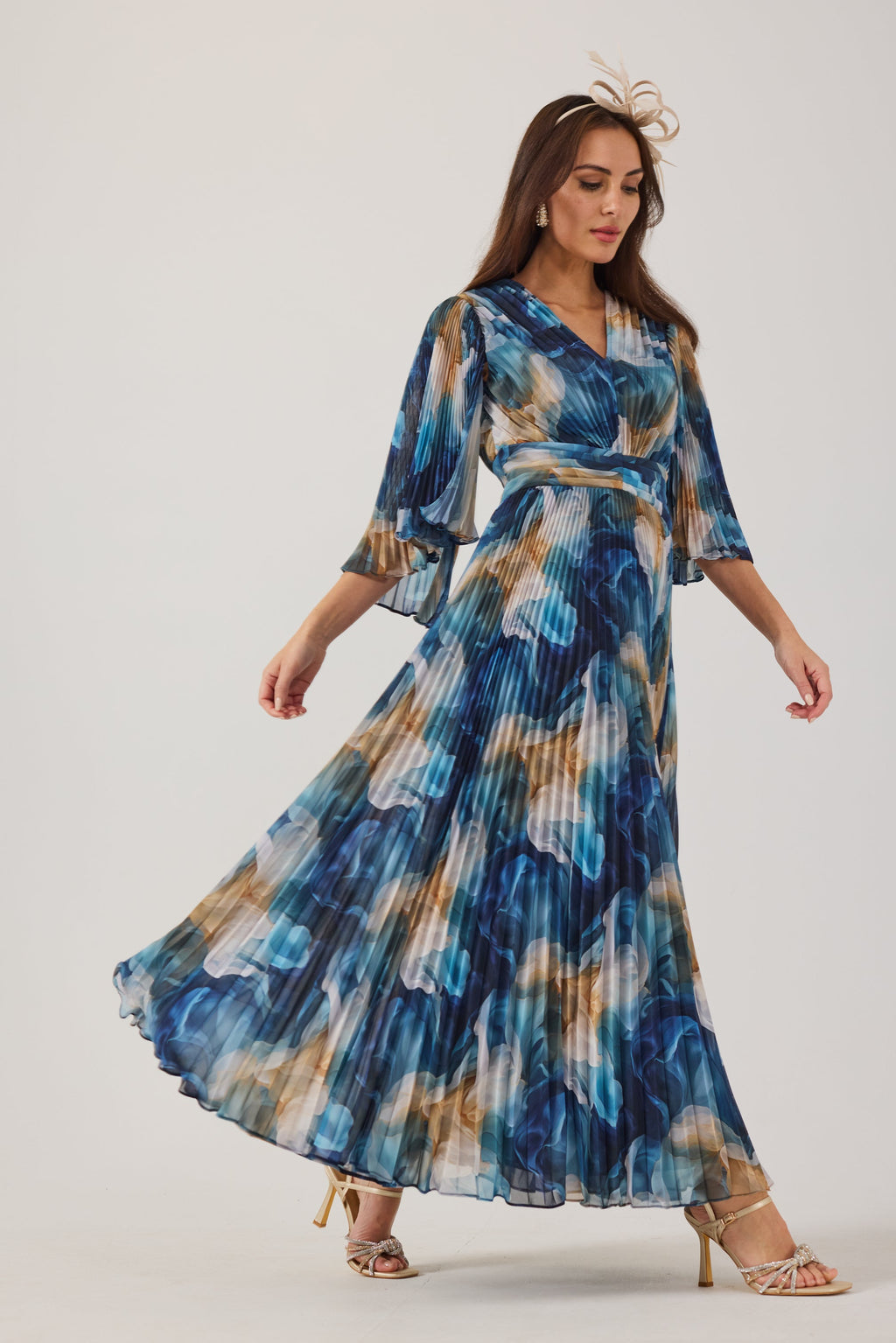 Alice blue print dress.