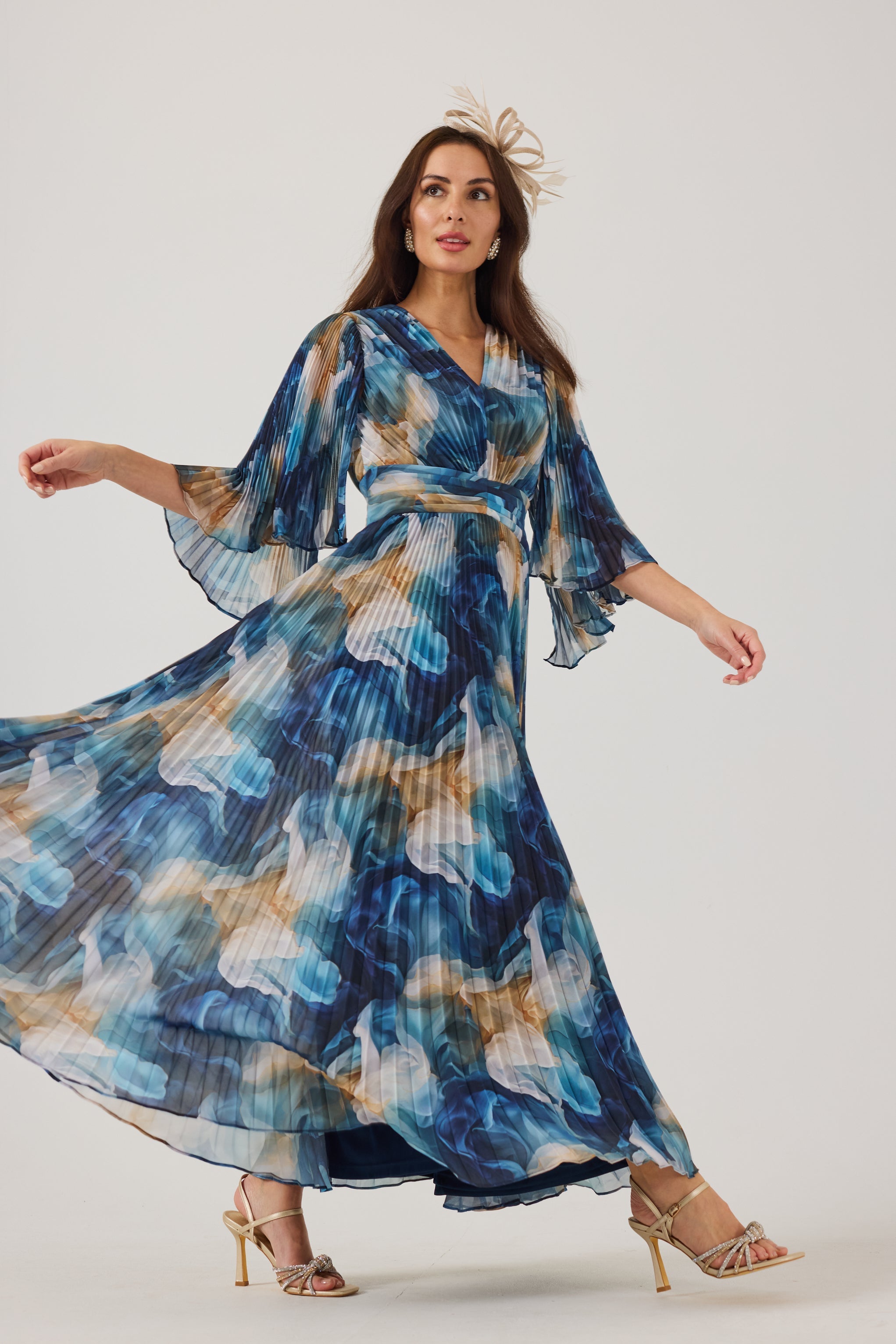 Alice blue print dress.