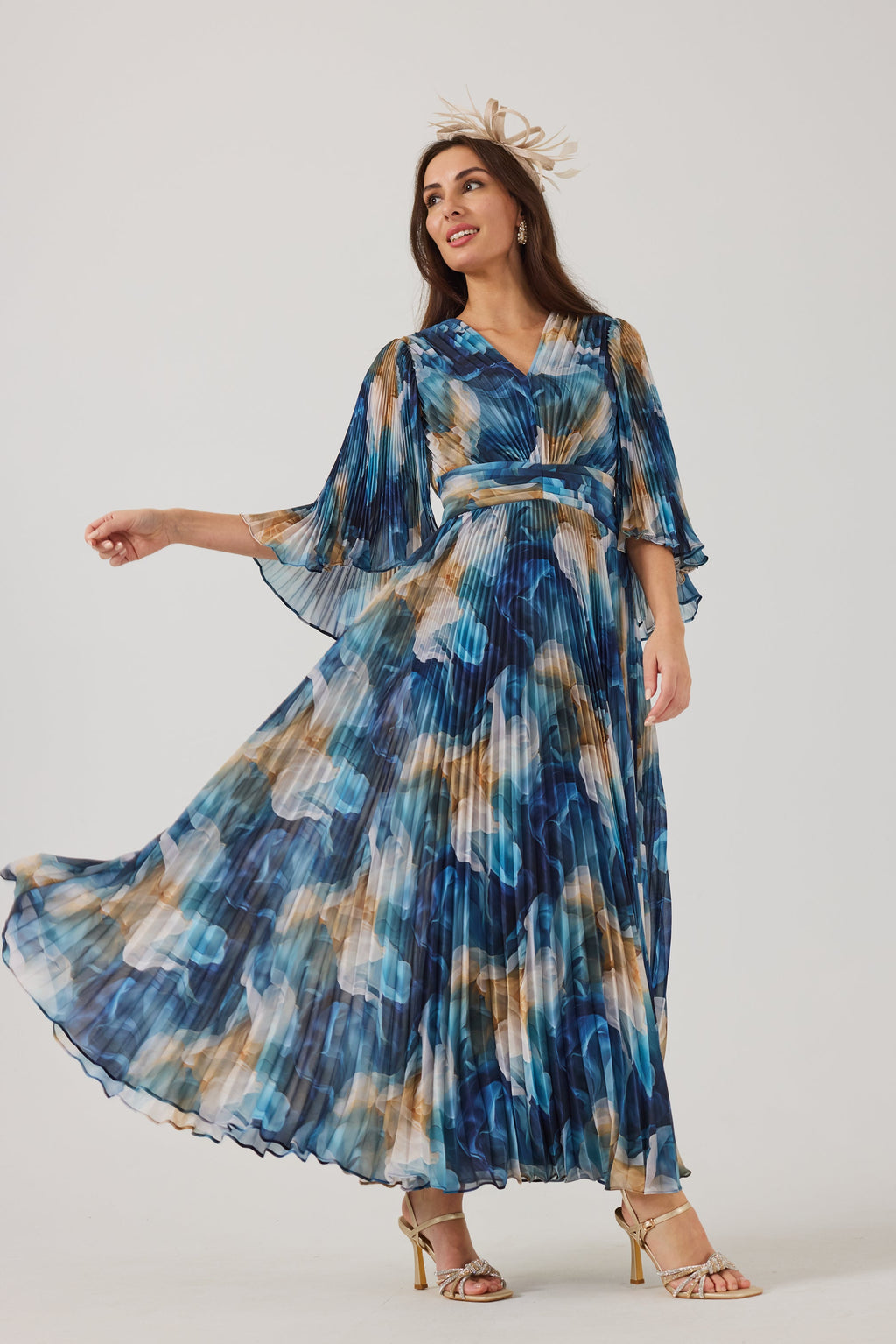 Alice blue print dress.