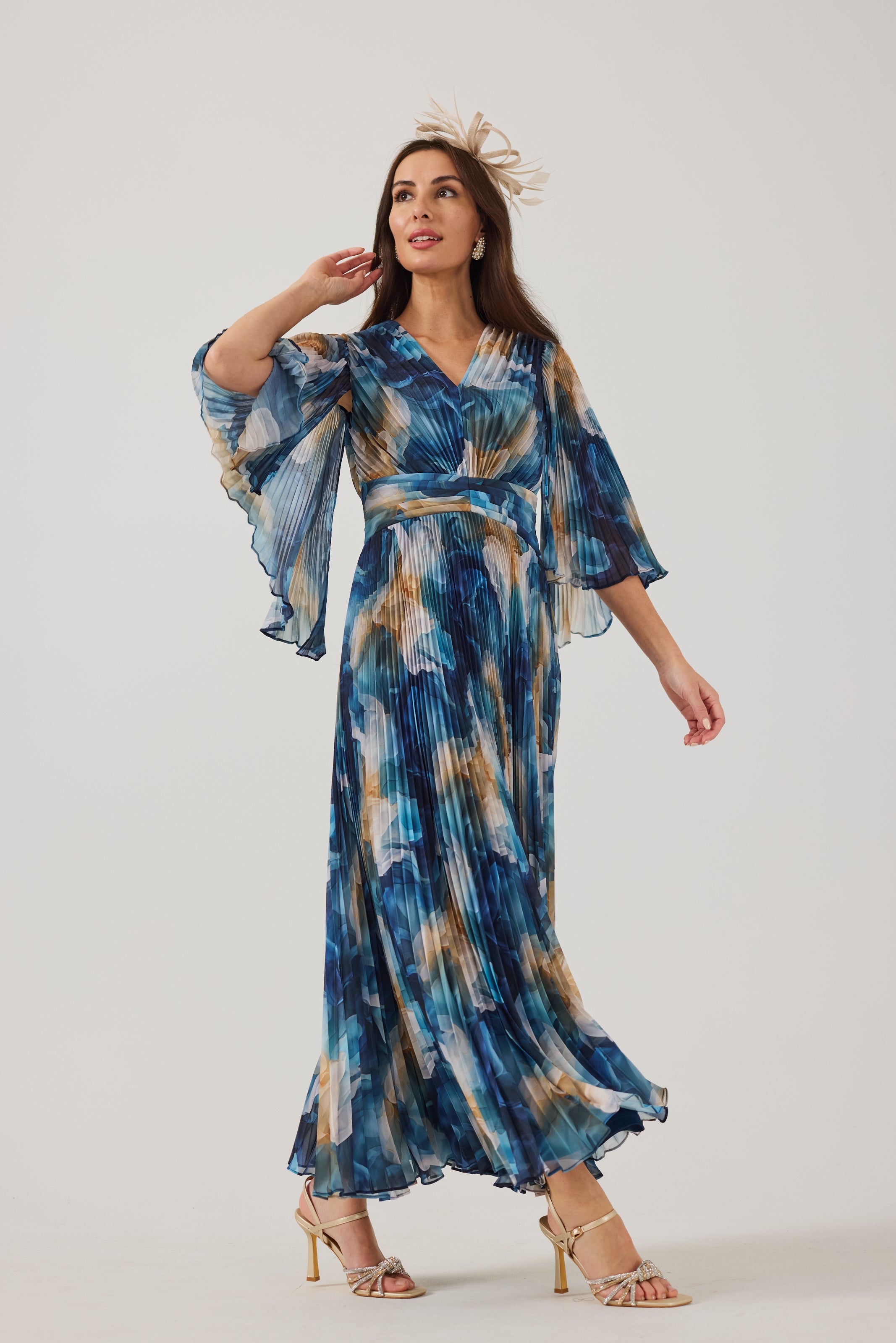 Alice blue print dress.