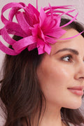 CORDELIA Hot Pink Fascinator