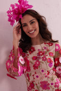 ATLEE Hot Pink Fascinator