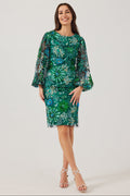 Miranda Emerald Sequin Dress.