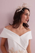 MYA Champagne Fascinator.