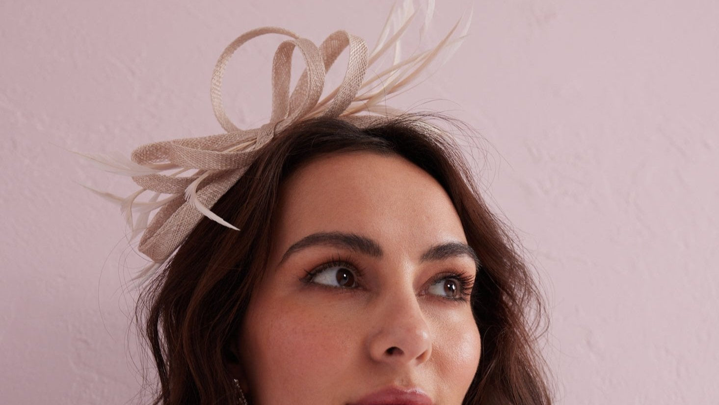 MYA Champagne Fascinator.