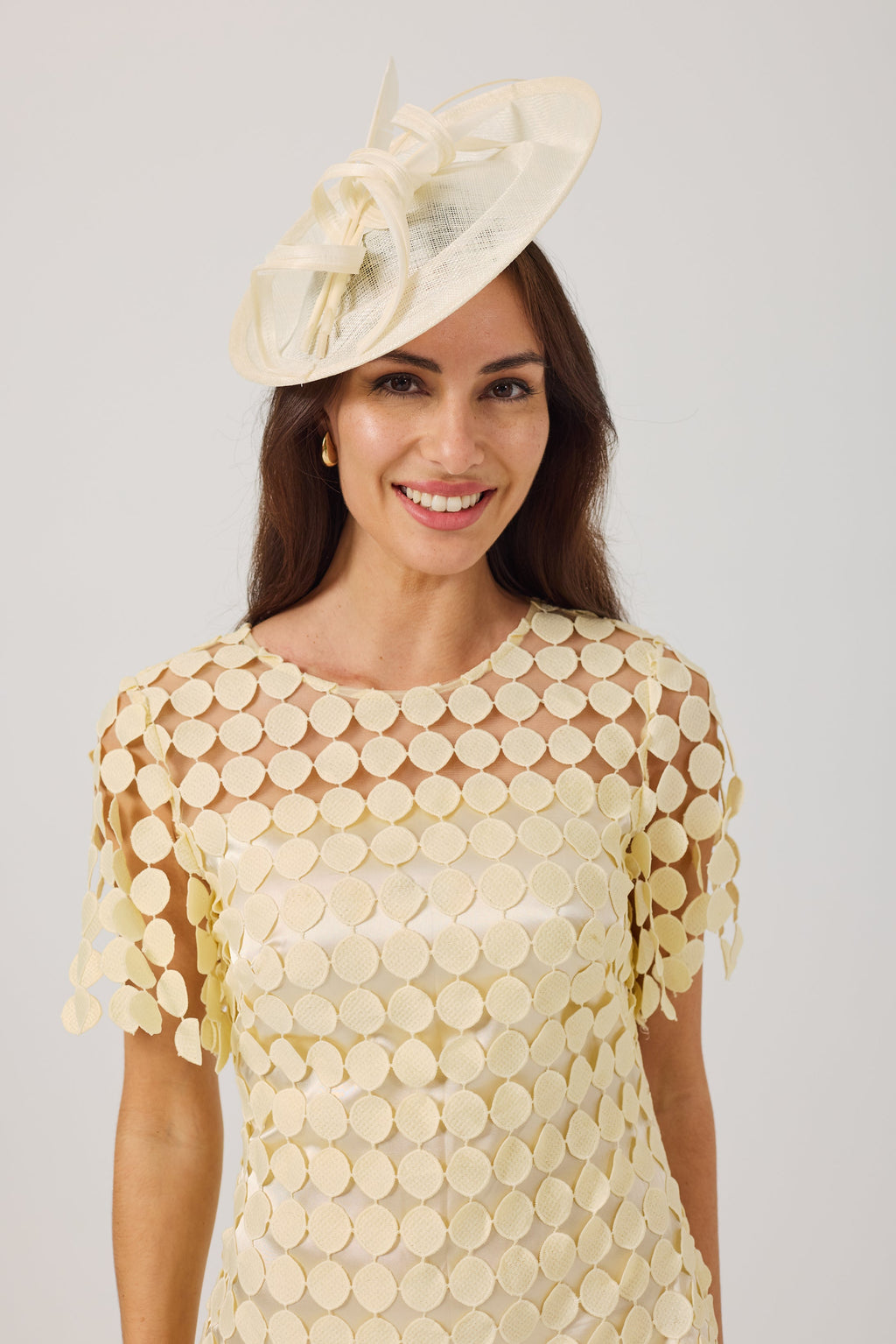 SAMMI Butter Yellow Fringed Dress. .