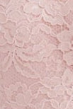 SHIRLEY Peach Blush Lace Trim Dress and Jacket Set.